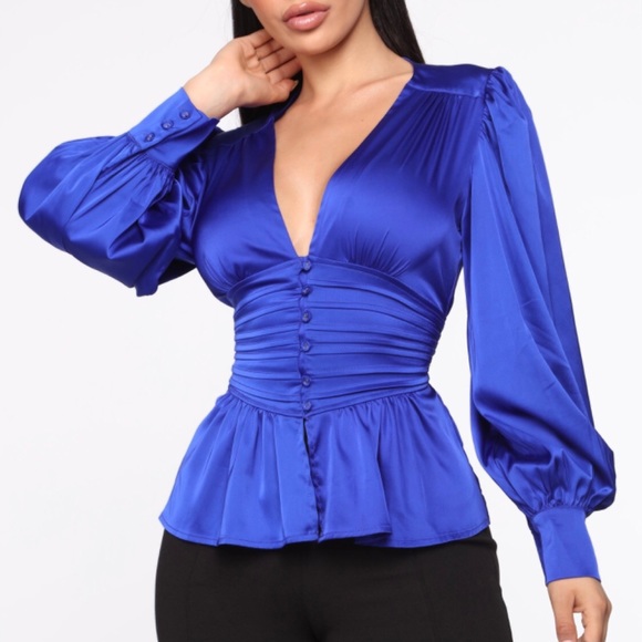 Peplum blouse - Picture 2 of 4